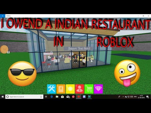 I started a restaurant in Roblox