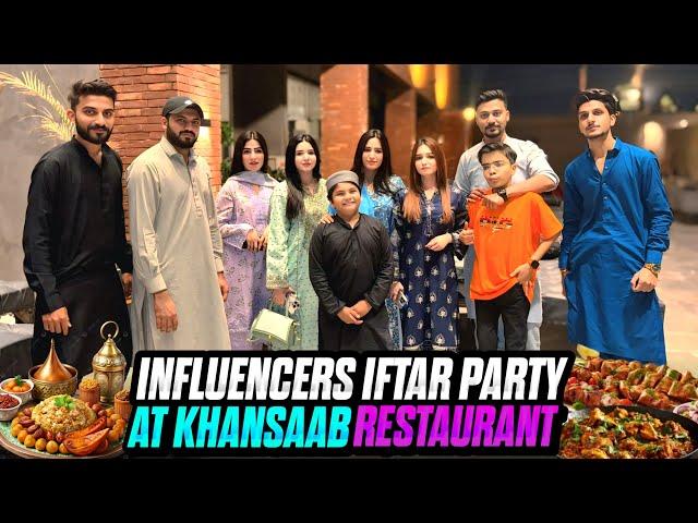 INFLUENCERS IFTAR PARTY | AT KHAN SAAB  | FT SHATAJKHAN SHARABIL & AREESHAY | WITH OWAISJEEVA