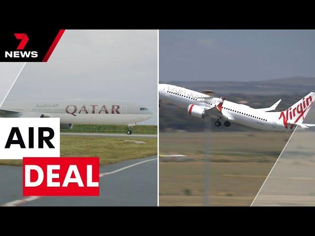 Virgin Australia returns to global travel | 7NEWS