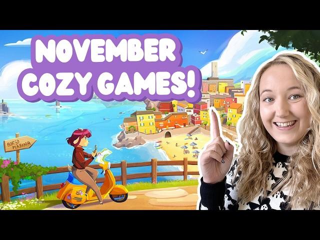 19 NEW Cozy Games in November 2024 - PC & Nintendo Switch