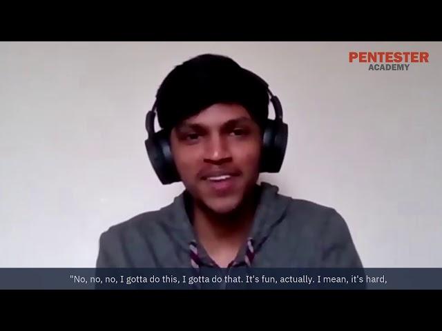 Why Join Pentester Academy? Hear from Cybersecurity intern and freelance trainer Abhishek