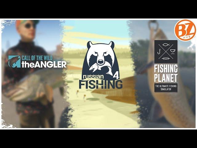 Call of the Wild: The Angler vs. Russian Fishing 4 vs. Fishing Planet! (Which should you play?)