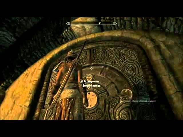 Skyrim-Ветреный Пик Храм Святилище Дверь