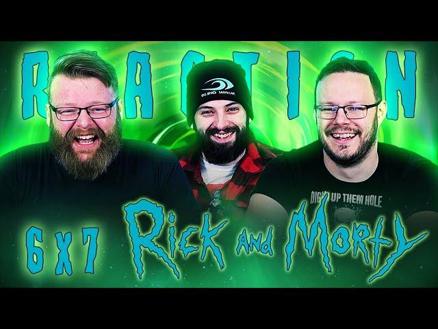 Rick and Morty 6x7 REACTION!! "Full Meta Jackrick"