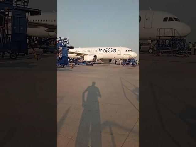 Airbus  Indigo. vT-ITA#ayodhya #aviation #viralvideo