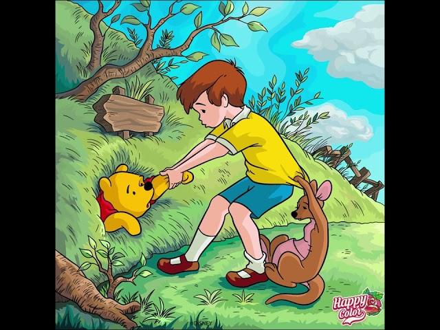 happy color Disney: Winnie the Pooh #9