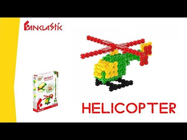 HELICOPTER - FANCLASTIC - 3D creative building set for children