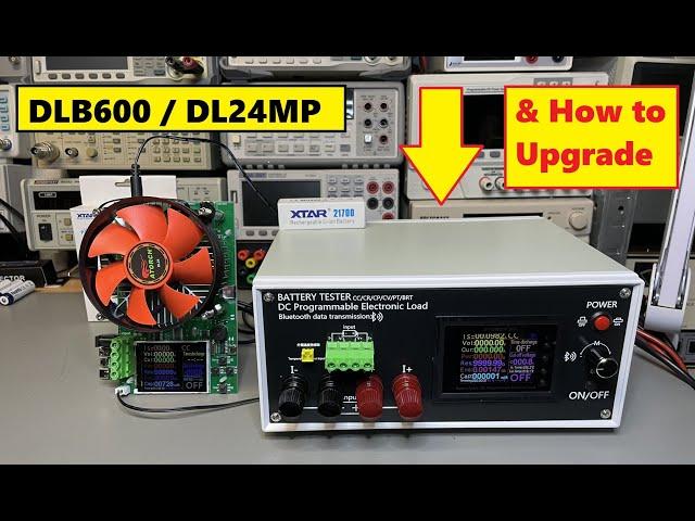 TA-0391: DL24MP DLB600 Battery Tester - Electronic Load 600 Watt 40A 200V - Hands-On - Atorch