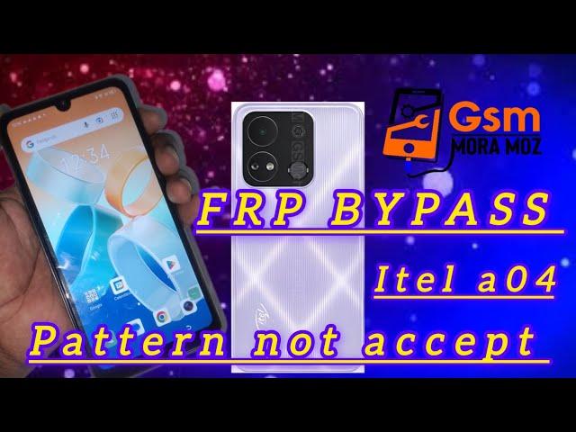 Itel A04 (A632W, A662L) frp bypass/ Google Account remove New update