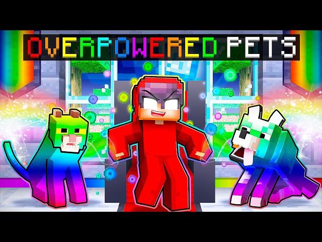 Turning My Pets OP in Minecraft!