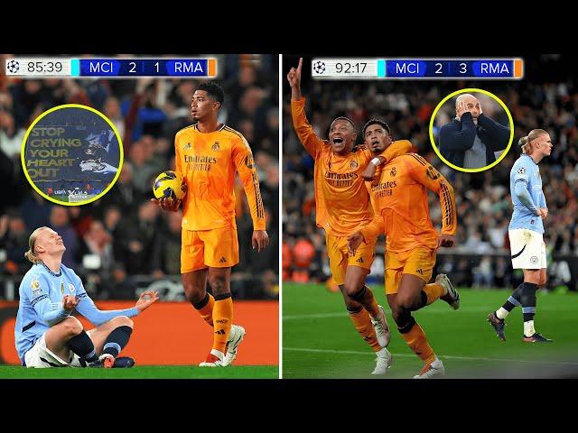 Never Celebrate Too Early Against Real Madrid in the Champions League