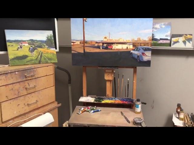 Timothy Horn Artist Studio tour