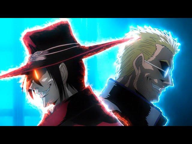 Alucard vs Alexander「AMV」Hellsing Ultimate - Black and Blue