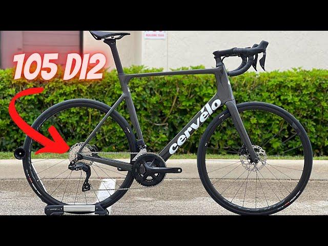 *SHIMANO 105 DI2 12 SPEED!* 2023 CERVELO SOLOIST 105 DI2 (WHATS THE WEIGHT?)