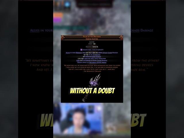 The STRONGEST AOE Unique Item in Path of Exile 2 #gaming #poe2 #pathofexile2