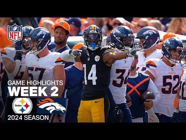 Pittsburgh Steelers vs. Denver Broncos | 2024 Week 2 Game Highlights