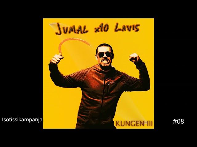 Jumal X10 Lavis - Isotissikampanja