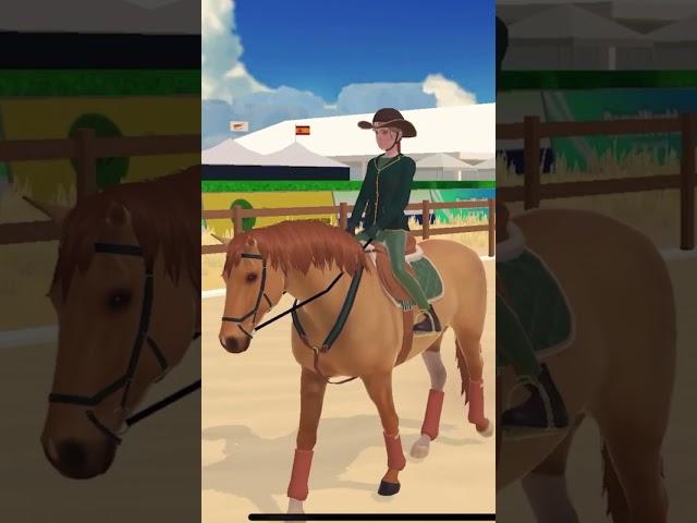 All breeds into one horse! Equestrian the game! #equestrianthegame #etgriders #horse #equinegame