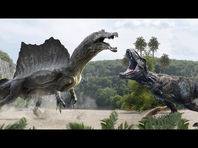 BATTLES OF DINOSAURS. Spinosaurus vs. ALL