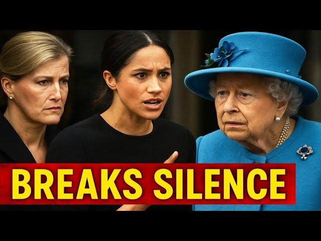 Sophie Wessex drops bombshell: Meghan threatened frail Queen before her demise, rocking the monarchy
