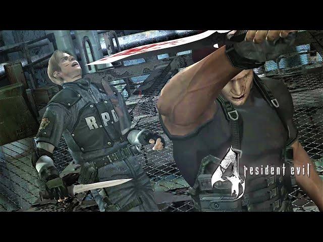 Resident Evil 4 - Every Death In Jack Krauser's Knife Fight