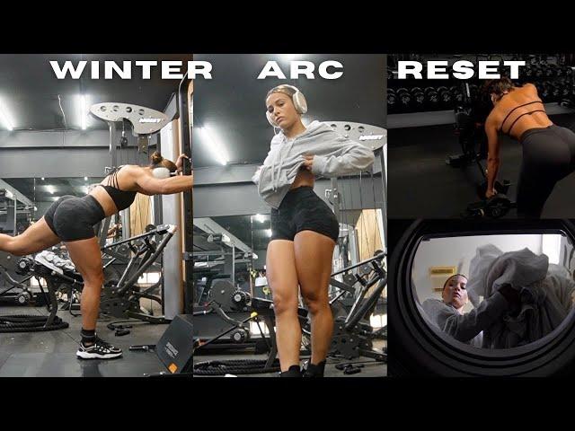 Winter Arc Reset| fitness vlog, cozy meals, full body workout, healthy habits