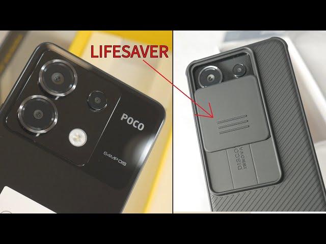 Xiaomi POCO X6 best case camera protector