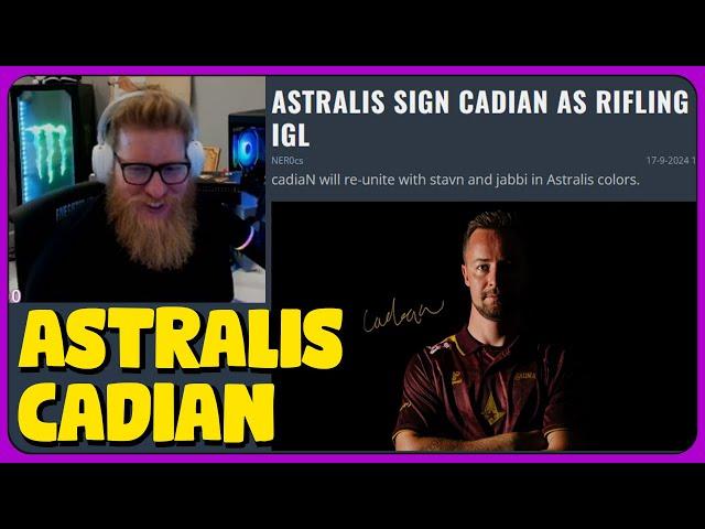 fl0m Reacts to cadiaN Joins Astralis