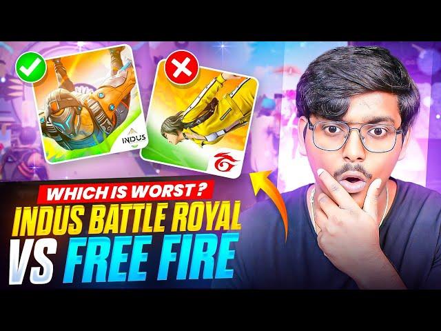 Free Fire Vs Indus Battle Royale Full Comparison!