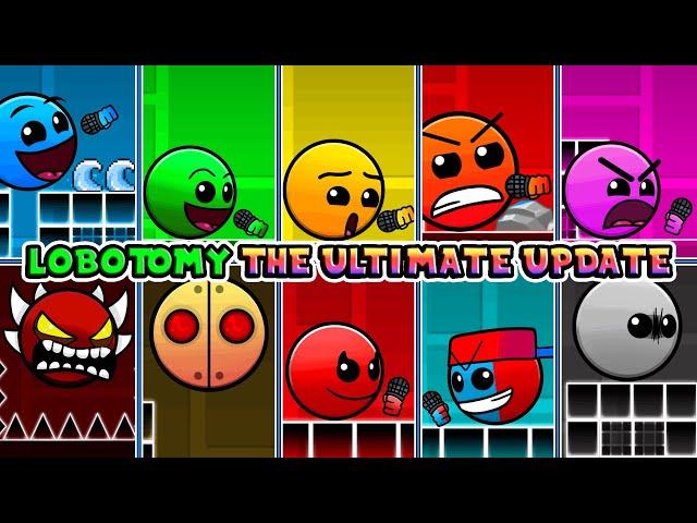 FNF: LOBOTOMY THE ULTIMATE UPDATE // Geometry Dash 2.2 █ Friday Night Funkin' █