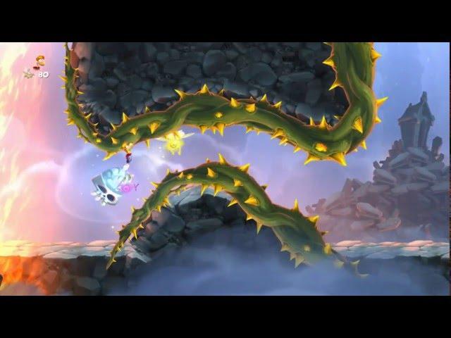 22  - Rayman Legends - Фиеста мёртвых - Спасите Эстелию - Беги, если хочешь жить