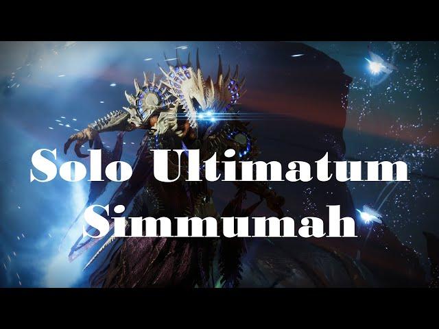 Destiny 2 | Solo Ultimatum Simmumah Ur-Nokru (Rite of the Nine)