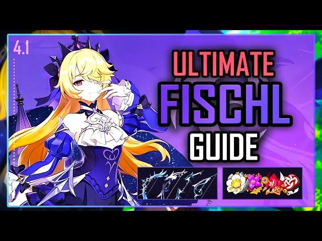 ULTIMATE FISCHL GUIDE! (Builds, Playstyle, Weapons, Teams, Showcase etc.) | Genshin Impact Ver 4.1