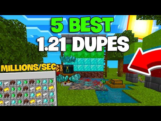 5 EASY Duplication Glitches Minecraft Bedrock 1.21 (NEW)