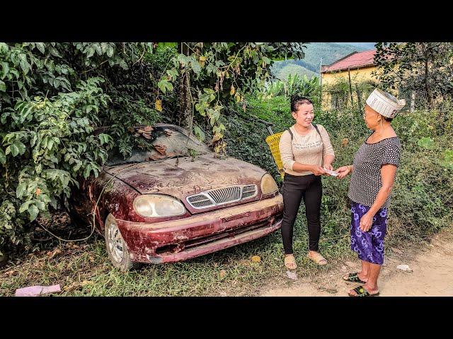 Bought and restored an old lady's car (2003 Lanos) that had not been used for many years.