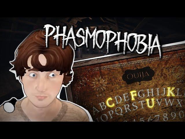 ПРИЗРАК ПОСЛАЛ НАС! ДОСКА УИДЖИ! - Phasmophobia