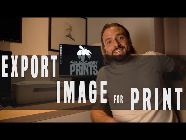 HOW TO RESIZE AN IMAGE AND EXPORT FOR PRINTING IN PHOTOSHOP