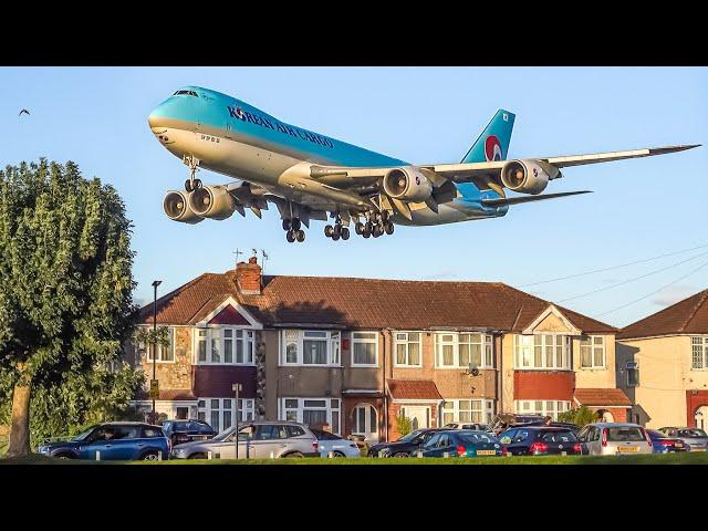 ️ 100 BIG PLANE TAKEOFFS and LANDINGS from UP CLOSE  London Heathrow Plane Spotting [LHR/EGLL]