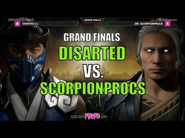 SCORPIONPROCS VS DISARTED - Fujin vs Sub Zero- FTW Fightout $500 Tournament US 【Mortal Kombat 11】