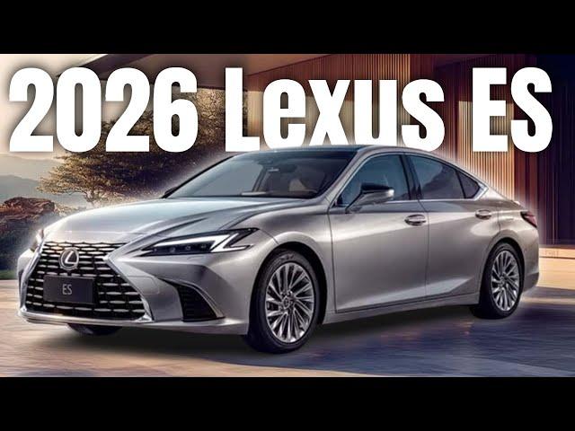 New 2026 Lexus ES Revealed in China