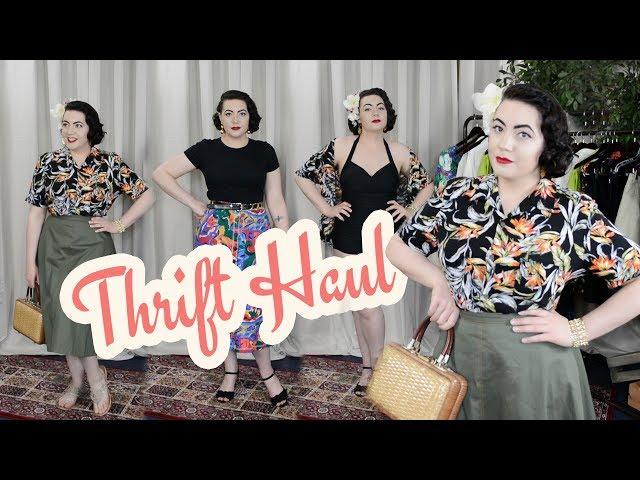 THRIFT HAUL - Styling My Retro Finds Vintage