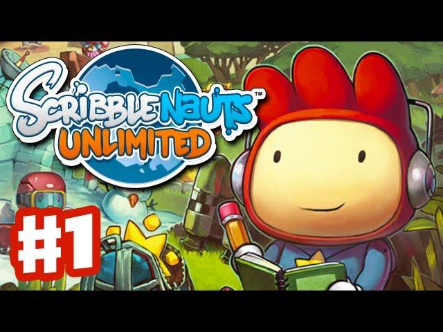 Scribblenauts Unlimited - Gameplay Walkthrough Part 1 - Funny Times in Capital City (PC, Wii U, 3DS)