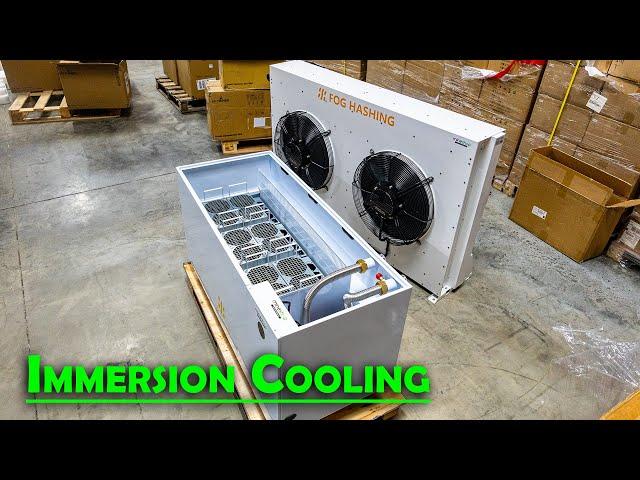 My 20000$ Bitcoin mining immersion cooling setup!?