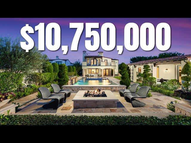 Touring A $10,750,000 Orange County Luxury Villa