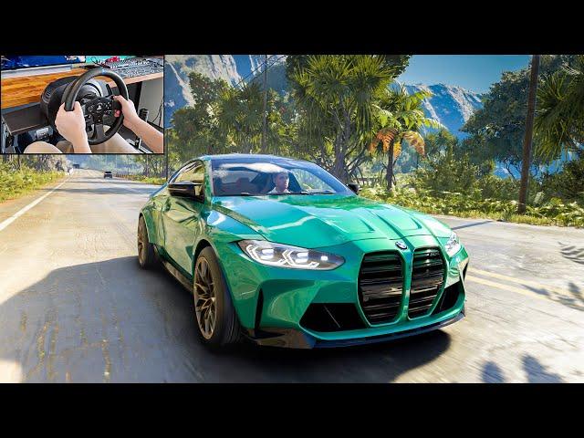 BMW M4 Competition | The Crew Motorfest (Steering Wheel Gameplay)