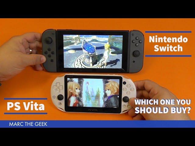 Nintendo Switch vs PS Vita Compared - Which One You Should Buy?