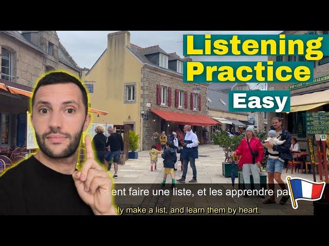 Learn French the right way | Listening Practice in France |  (FR/EN Subtitles) Vlog France in winter