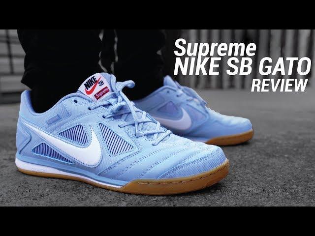 Supreme Nike SB Gato Review & On Feet