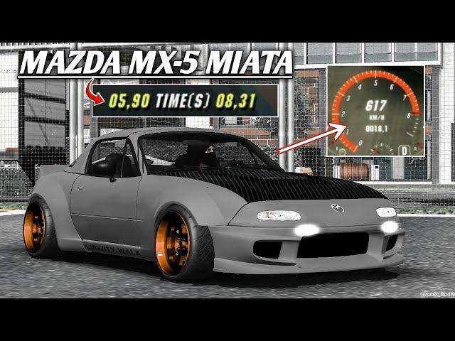 GEARBOX MAZDA MX-5 MIATA 5 SECONDS TUNE UP 414HP - CAR PARKING MULTIPLAYER