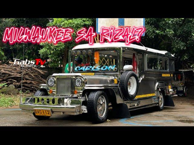 NAGIISANG MAPORMANG MILWAUKEE SA RIZAL! | Jett Carlson Jeepney #viralvideo